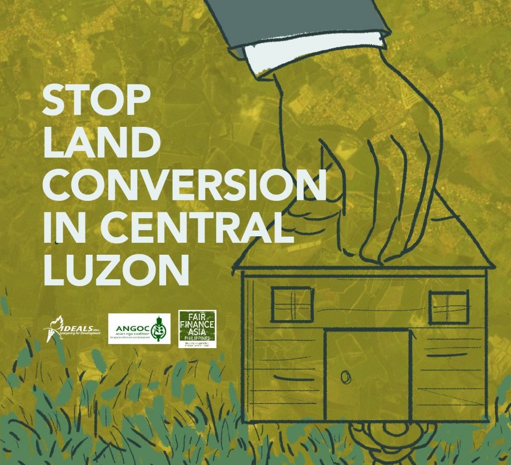 WHEN BIG BUSINESSES’ AND FARMERS’ INTERESTS COLLIDE: RAMPANT LAND CONVERSION IS SHRINKING FARMERS’ LANDS THREATENING FOOD SECURITY IN THE PHILIPPINES