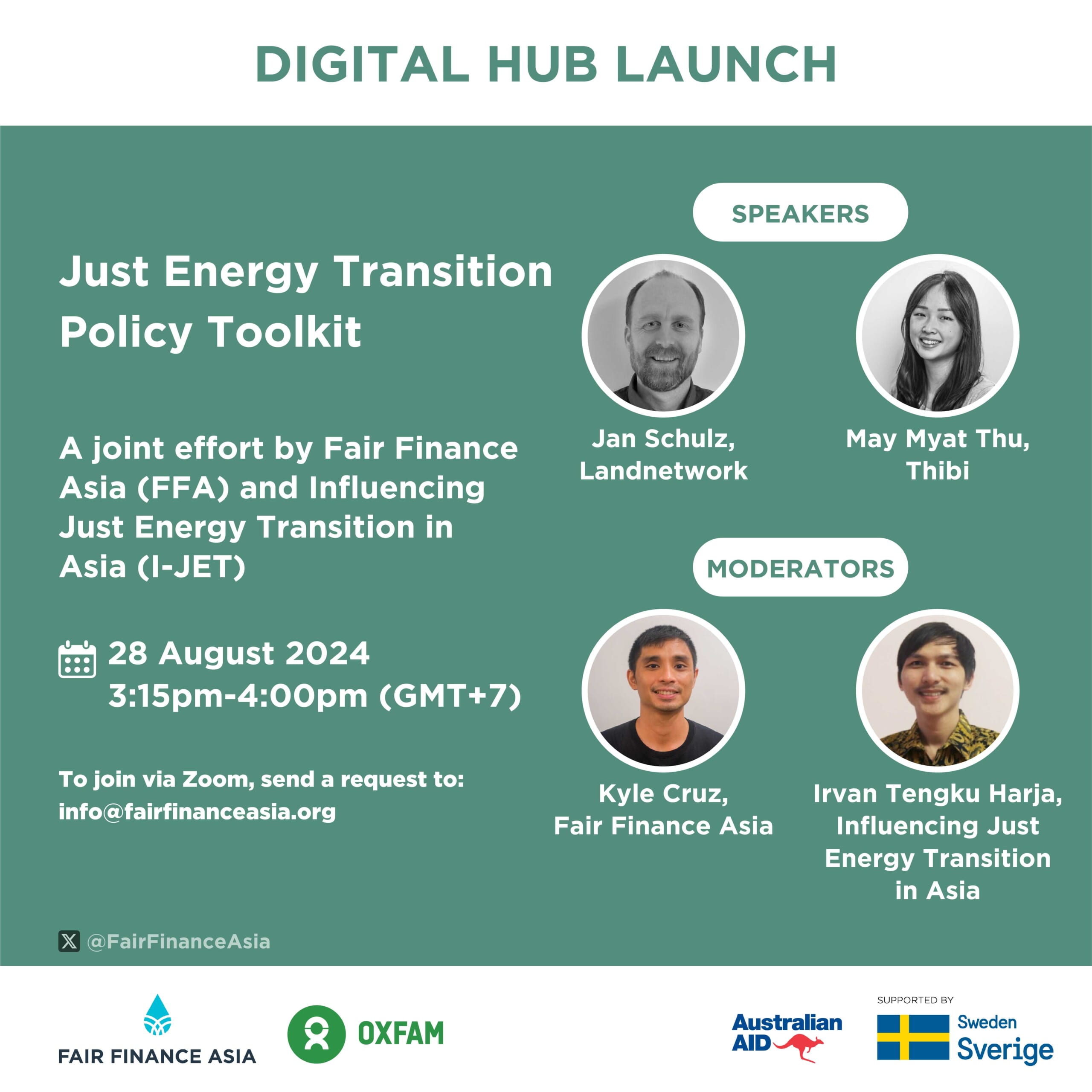 Oxfam’s FFA and I-JET Programs Launch Just Energy Transition Toolkit Digital Hub