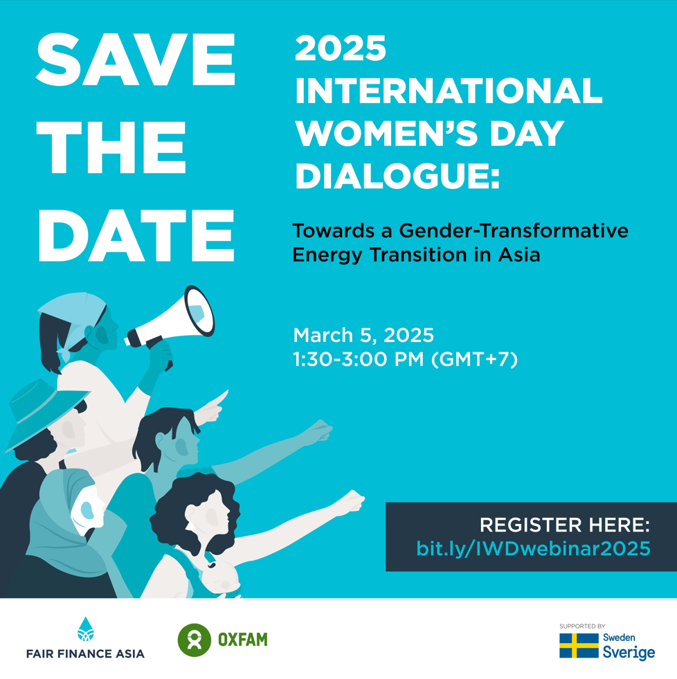 International Women’s Day Dialogue on Gender-Transformative Energy Transition in Asia