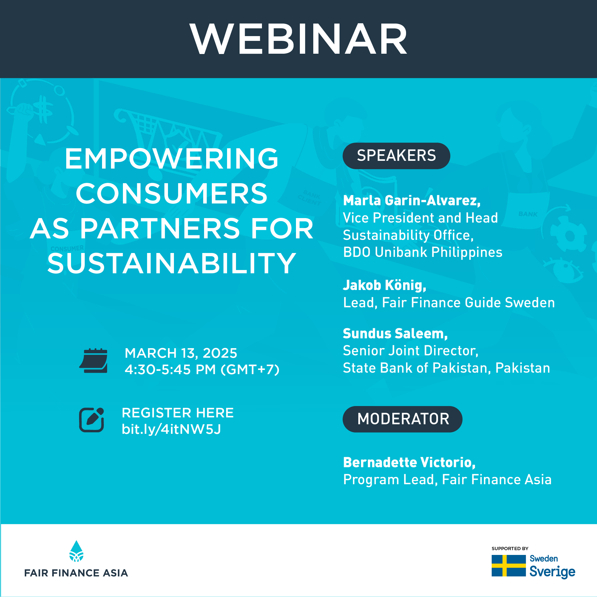 World Consumer Rights Day Webinar on Empowering Consumers as Partners for Sustainability