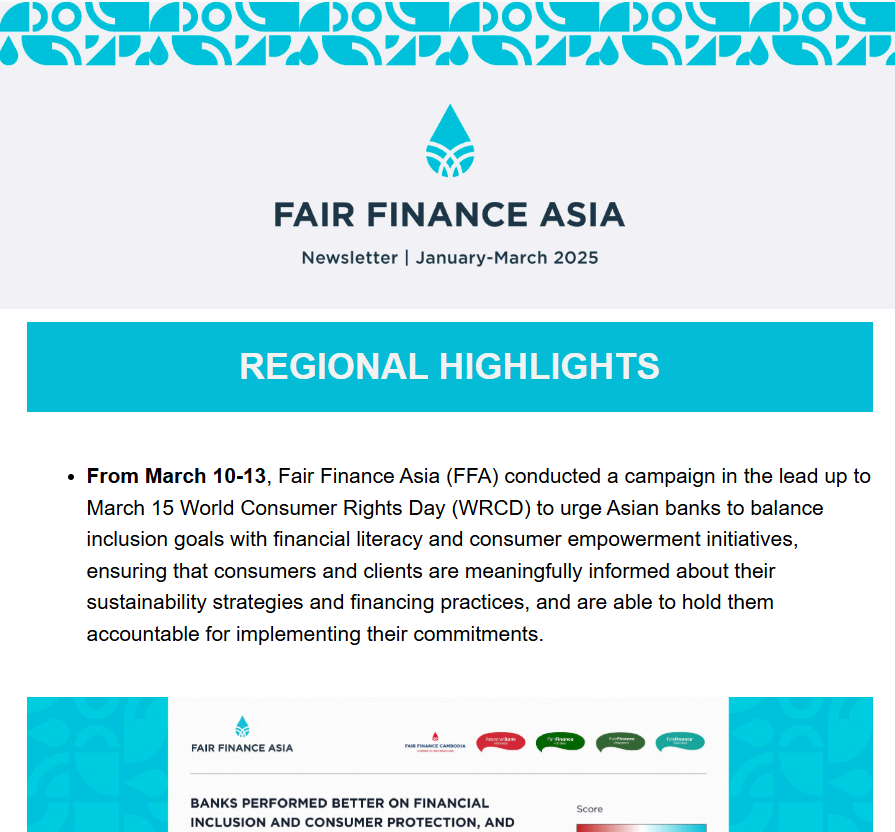 FFA Newsletter: January-March 2025