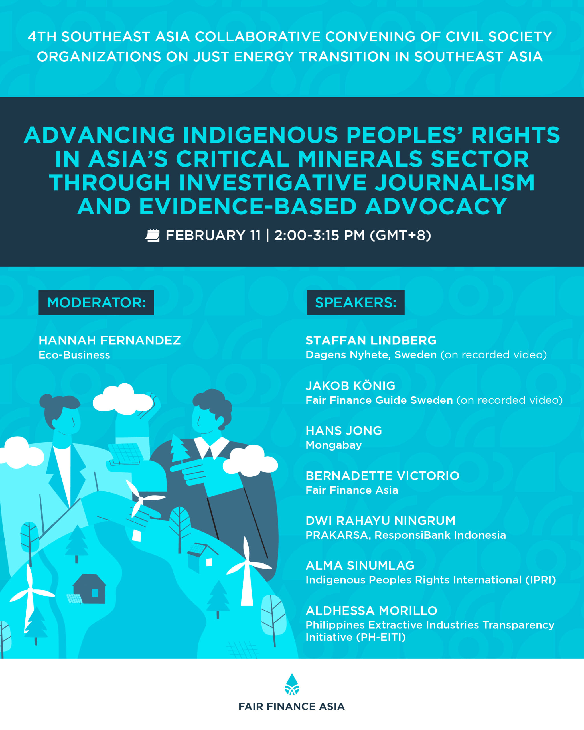 Fair Finance Asia’s Critical Minerals Session at the 4th Southeast Asia Collaborative Convening on Just Energy Transition